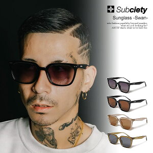 �T�u�T�G�e�B SUBCIETY Sunglass -Swan- 152-87162 subciety �����Y �T���O���X �J���[�����Y �X�N�G�A�^�C�v �A�C�E�F�A �������� �X�g���[�g