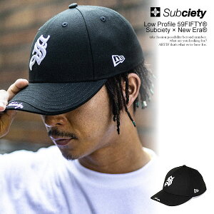 �T�u�T�G�e�B SUBCIETY×NEWERA Low Profile 59FIFTY Subciety × New Era 155-86026 �����Y �L���b�v �x�[�X�{�[���L���b�v 59FIFTY �R���{ �j���[�G�� �������� �X�g���[�g