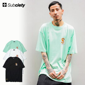 30％OFF SALE セール サブサエティ SUBCIETY Monogram TEE 105-40375 subciety メンズ レディース Tシャツ 半袖 BASEBALL 送料無料 ストリート