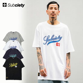 30％OFF SALE セール サブサエティ SUBCIETY SUPPORTER TEE 105-40376 subciety メンズ レディース Tシャツ 半袖 BASEBALL 送料無料 ストリート