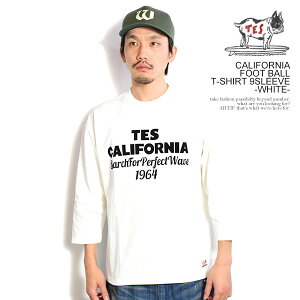 �G���h���X�T�}�[ The Endless Summer TES CALIFORNIA FOOT BALL T-SHIRT 9SLEEVE -WHITE- fh-26374309w �����Y T�V���c 9���� �t�b�g�{�[��T�V���c TES US�R�b�g�� �������� �X�g���[�g