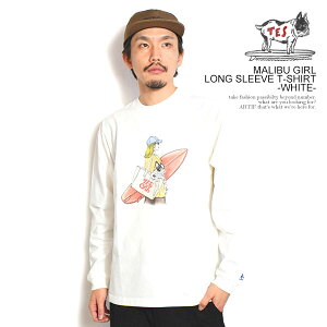 �G���h���X�T�}�[ The Endless Summer TES MALIBU GIRL LONG SLEEVE T-SHIRT -WHITE- fh-26374316w �����Y T�V���c ���� ����T TES US�R�b�g�� �������� �X�g���[�g