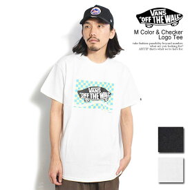 バンズ VANS M Color & Checker Logo Tee 123r1011200 メンズ Tシャツ 半袖 半袖Tシャツ チェッカーロゴ 送料無料 ストリート