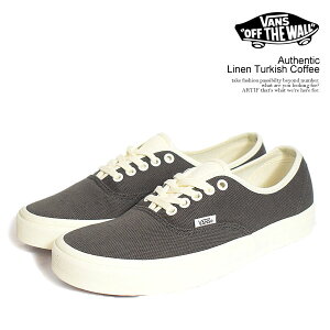 @Y VANS Authentic Linen Turkish Coffee vn000d7yd4c Y Xj[J[ oY V[Y I[ZeBbN  Xg[g