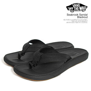 ���@���Y VANS Seabrook Sandal Blackout vn000e7z1oj �����Y �T���_�� �g���O�T���_�� ���J�o���[�T���_�� �T�[�t�T���_�� �V�[�u���b�N �������� �X�g���[�g