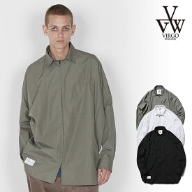 2023 秋冬 先行予約 8月〜9月入荷予定 ヴァルゴウェアワークス VIRGOwearworks ENVY ZIP SHIRT vg-sh-254 メンズ シャツ 送料無料 キャンセル不可