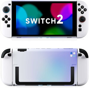 �y���r���[���T����zSwitch2�ی�P�[�X �h�b�N�P�[�X �N���A�P�[�X �h�b�N�Ή� ���̎��݌v �ی�P�[�X PC�ގ� Joy-Con/TPU�� ���E�ȒP ���΂݂Ȃ� �y�� �S�ʕی� �ϏՌ� ���h�~ �X�C�b�`2���f��