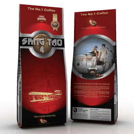 ＊【ベトナムコーヒー】TRUNG NGYUEN　【　SANTAO−4　濃い口】【中挽き340gパック×2袋セット】　ヨーロッパのよき時代の味がするチユン　グエンコーヒー