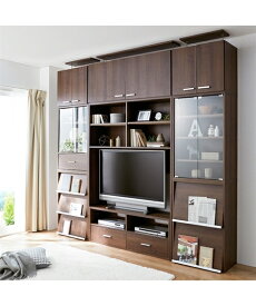 テレビ台 リビングボード 組み合わせ自由自在の壁面 収納 家具 白/ブラウン TVボード専用ハイラック テレビボード おしゃれ 1人暮らし ニッセン nissen