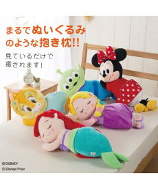 ディズニー 枕 ぬいぐるみ添い寝 ミニーマウス レッド系 /アリエル ブルー系 /ラプンツェル パープル系 /クラリス オレンジ系 /エイリアン グリーン 約 55cm ベビー布団 お昼寝布団 寝具 ニッセン nissen