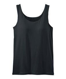 【先着250個限定！1,000円OFFクーポン★7/14 10時スタート】ブラトップ タンクトップ 吸汗速乾 アンダーフリー 締め付けない カップ付き レディース インナー 肌着 夏 背中スッキリ 大きいサイズ 黒 グレージュ オフホワイト ピンク ブルーグレー アンダーゴムなし ニッセン