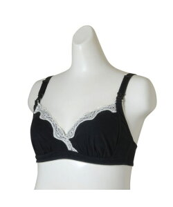 授乳ブラ マタニティ ブラジャー 犬印本舗 ブラ 大きいサイズ ママ モニターママと犬印の共同開発 授乳 ハーフトップ 後ホック 産前 産後 ラージサイズ いぬじるし inujirushi 肌着 インナー ピ