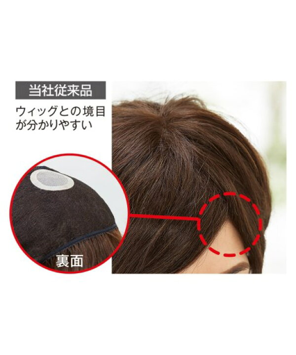 楽天市場】ウィッグ アートネイチャー 生え際ナチュラル 人毛100％フル 