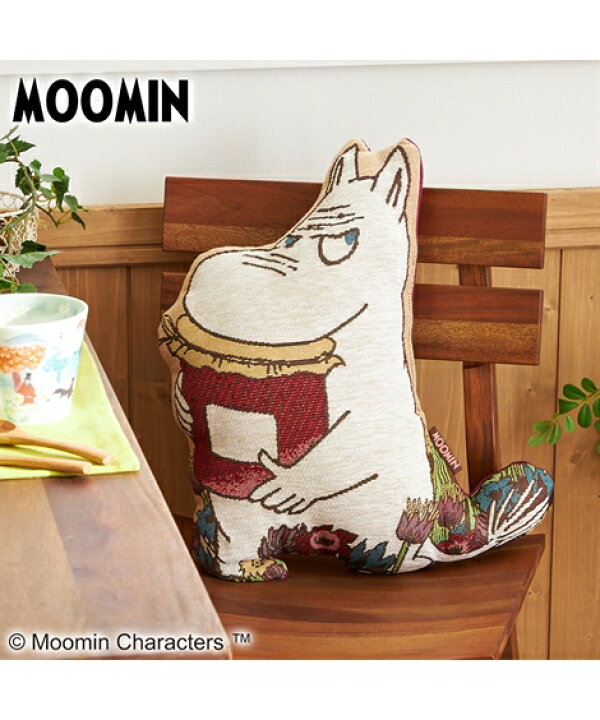 楽天市場 クッション キャラクターの形をした ムーミン 約50 41cm ニッセン Nissen ニッセン 楽天市場店
