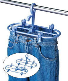 【全品対象★15%OFFクーポン配布中★1/15 23:59まで】ネオ ジーンズ ドライ ハンガー 2本組 掃除 洗濯 ニッセン nissen