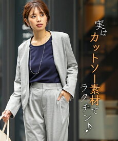 楽天市場 ニットパンツ スーツ セットアップ レディースファッション の通販