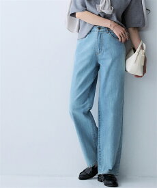 【最大25％OFF！3点以上＆クーポン利用で♪ 5/18 10:59まで】ワイドパンツ デニムパンツ レディース ジーンズ ジーパン ゆるフィット 大きいサイズ 体型カバー 選べるレングス ストレッチ 股下68cm 股下73cm 春 夏 秋 冬 S M L LL 3L 4L 5L 6L 8L 10L 紺 カーキ 黒 ニッセン