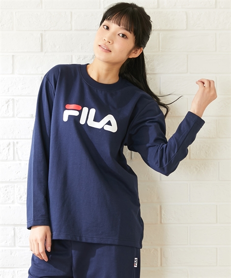 楽天市場】FILA パジャマ 上下セット 大きいサイズ レディース ロゴ