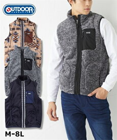 楽天市場 フリースベスト メンズ サイズ S M L 8l の通販