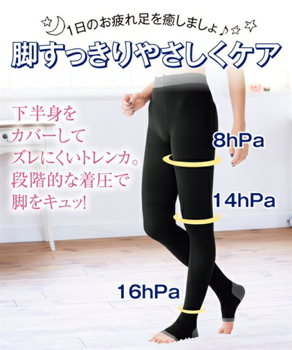 楽天市場】レギンス スパッツ 大きいサイズ レディース おやすみ着圧 