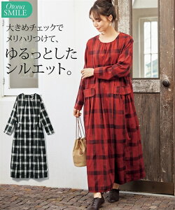 赤 チェック ワンピースの人気商品 通販 価格比較 価格 Com