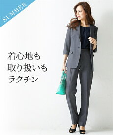 楽天市場 グレー パンツスーツ スーツ セットアップ レディースファッションの通販