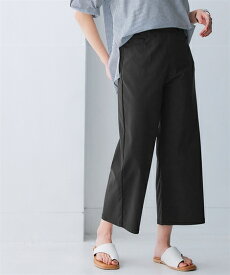 【最大25％OFF！3点以上＆クーポン利用で♪ 5/18 10:59まで】パンツ パンツ ワイド ガウチョ レディース 接触冷感 クロップド丈 フルレングス ひんやり 夏 ニッセン nissen
