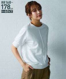 楽天市場 トールサイズ Tシャツ カットソー トップス レディースファッションの通販