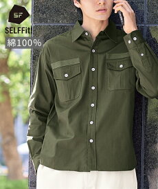 楽天市場 ミリタリーシャツ カーキの通販