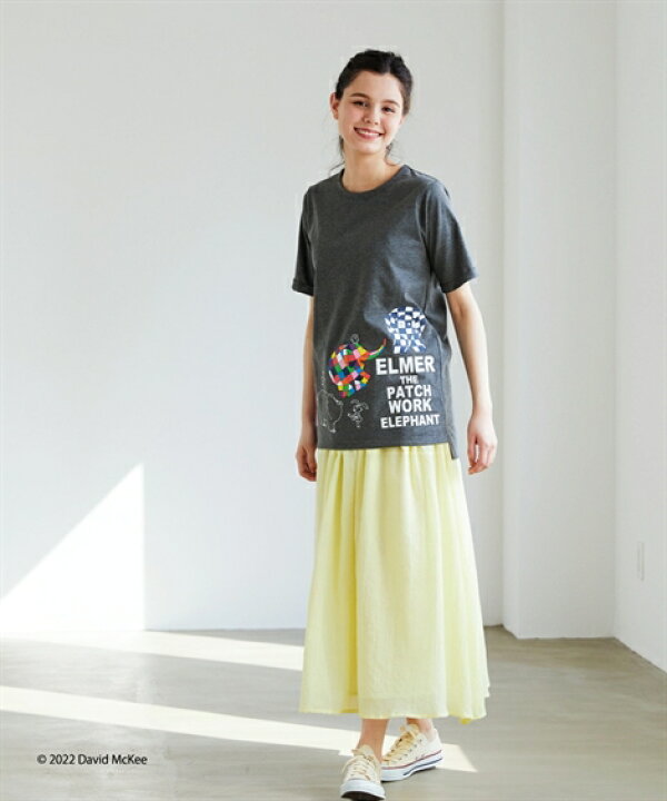 楽天市場 トップス チュニック 大きいサイズ キャラクタープリントtシャツ ニッセン Nissen ニッセン 楽天市場店