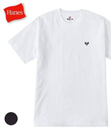 ヘインズ Tシャツ カットソー メンズ BEEFY 綿100％ ワッペン付 半袖 クルーネック パック ブラック/ホワイト M/L/LL トップス ニッセン nissen