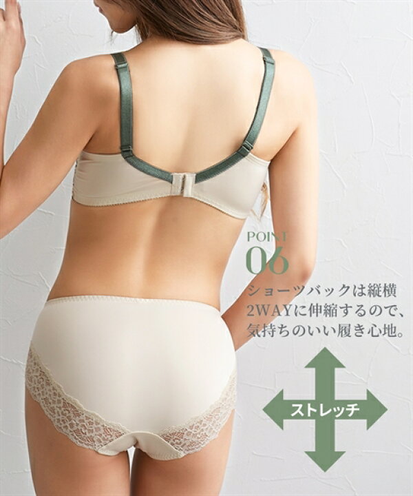 楽天市場】ブラジャー ショーツ セット レディース 高嶺の 脇スッキリ 
