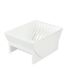 キッチン 収納 トトノ 引き出し用 ディッシュスタンド 日本製 抗菌加工 ホワイト ワイド ニッセン nissen