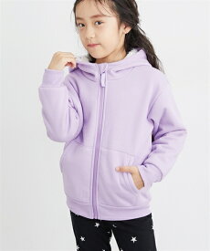 【最大10%OFF SALE！1/29 10:59まで】カーディガン 子供服 キッズ 裏ボア パーカー ジャケット 男の子 女の子 冬 ピンク/ブラウン/ブルー/ライトグレー 身長140/150/160cm トップス 羽織り 前開き ニッセン nissen