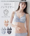 ノンワイヤーブラジャー ショーツ セット 大きいサイズ レディース ノンワイヤーフルカップブラ ( トリンプ ) ダークグレー/ピンクベージュ A90_LL〜G85_LL ノンワイヤー ブラショーツ 女性 インナー パンツ ニッセン nissen