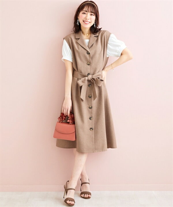 楽天市場】【50%OFFSALE！10/28 10:59まで】ワンピース ひざ丈 