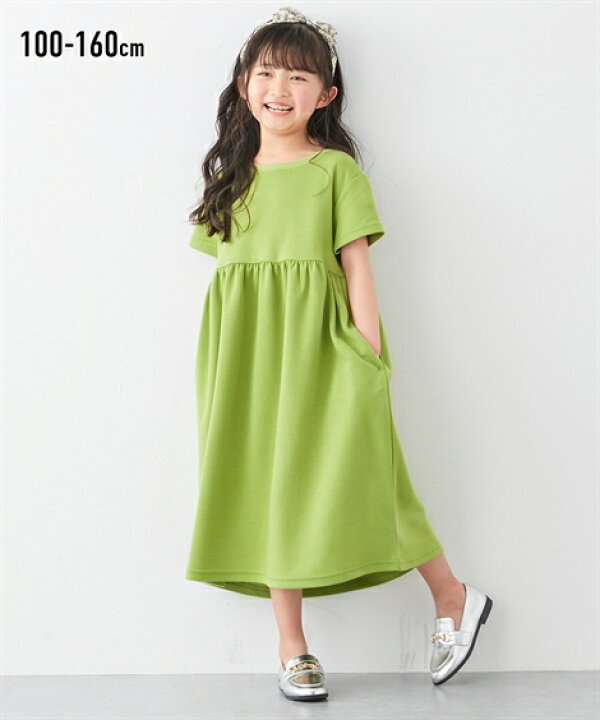 楽天市場】ワンピース 子供服 キッズ 切替ギャザー 女の子 ジュニア服  