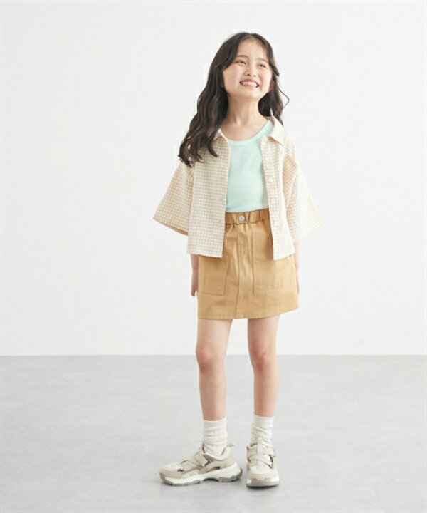 楽天市場】子供服 キュロット スカート キッズ タイト 女の子 ジュニア  