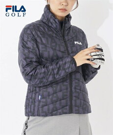 FILAGOLF スポーツウェア 大きいサイズ レディース FILA GOLF ハイブリッドダウン ジャケット あり フィラ ゴルフ ブラック 4L/5L/6L ダイエット ニッセン nissen