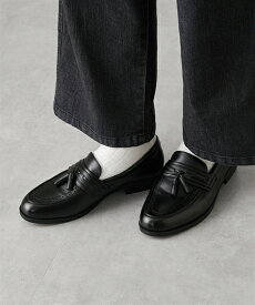 メンズ タッセル ローファー 3Eワイズ 靴 シューズ BLK 25/25.5/26/26.5/27cm ニッセン nissen