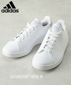 adidas レディース ADVANCOURT BASE W 靴 シューズ フットウェアホワイト 22.5〜25.5cm ニッセン nissen