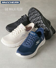 SKECHERS レディース スケッチャーズ GO WALK FLEX 靴 シューズ BLACK/NAVY×WHITE/OFF WHITE 22.5〜25.5cm ニッセン nissen
