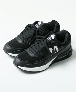 レディース ノベルティ付き moz モズ 厚底コンビ カラー スニーカー ワイズ3E 靴 シューズ ピンク×グリーン×ベージュ/黒/黒 マルチ 22.5〜25cm ニッセン nissen