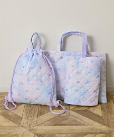 キッズ 通園 通学 バッグ 3点セット レッスン ＋ シューズ ケース ＋ナップサック 男の子 女の子 入園 入学 新学期準備 手提げ かばん おしゃれ サックス系 くま 〜ブルー系 海の生き物 ニッセン nissen