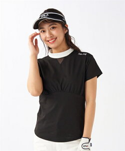 yő20%OFF SALEI11/11 10:59܂ŁzFILAGOLF X|[cEFA gbvX fB[X FILA GOLF ʃWK[hbNlbN Vc z UVJbg  g[jO tBbglX ^ W ubN