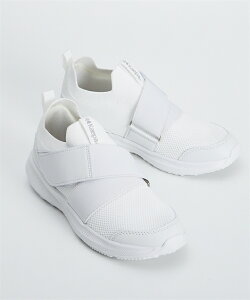 レディース 下北沢病院推奨 Kaepa ケーパ 甲ゴム スニーカー 春 夏 秋 冬 靴 シューズ ホワイト/黒 | 22.5/23/23.5/24/24.5cm | ニッセン nissen