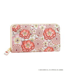 ハローキティ花あそび 浅草文庫 R 長 財布 ピンク ニッセン nissen