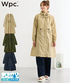 レディース Wpc. ダブリュピーシー ロング モッズレイン コート 春 夏 秋 冬 オリーブグリーン/ネイビー/ベージュ ニッセン nissen