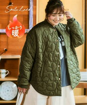 アウター キルティング 花柄 花柄 キルティングコート TINA JOJUN 全2 
