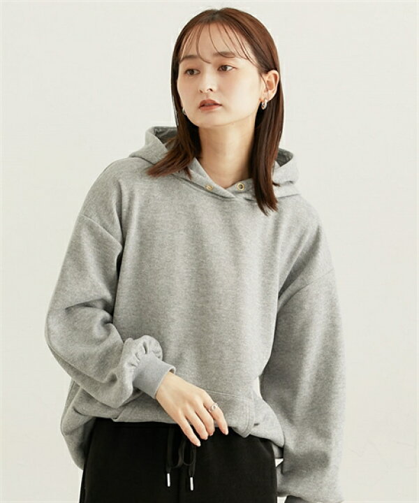 楽天市場】Tシャツ カットソー レディース 裏起毛袖バルーン パーカー 